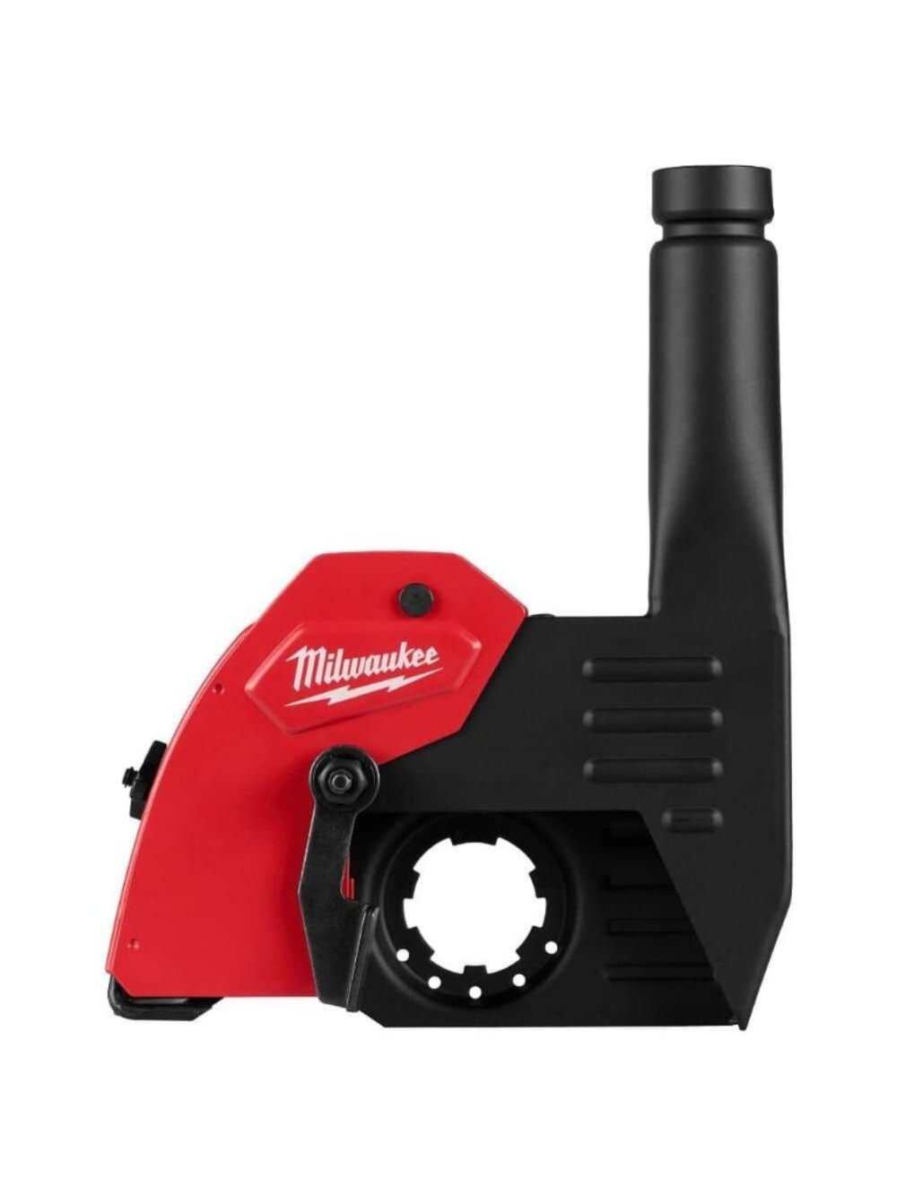 Milwaukee 49-40-6215 Tuckpointing Grinder Dust Control Shroud 4-1/2" to 6" Red
